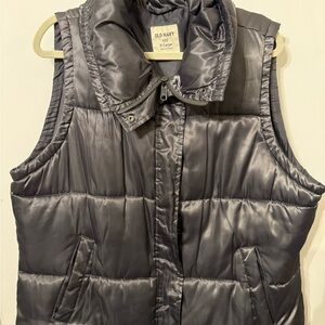 Old Navy Charcoal Puffer Jacket